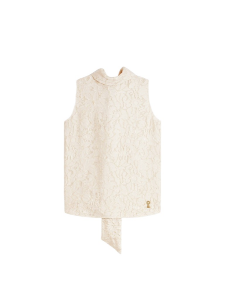 Schiaparelli High Neck Blouse Tops in Schiaparelli Authentic Luxury Fashion at Luxury Shoes 