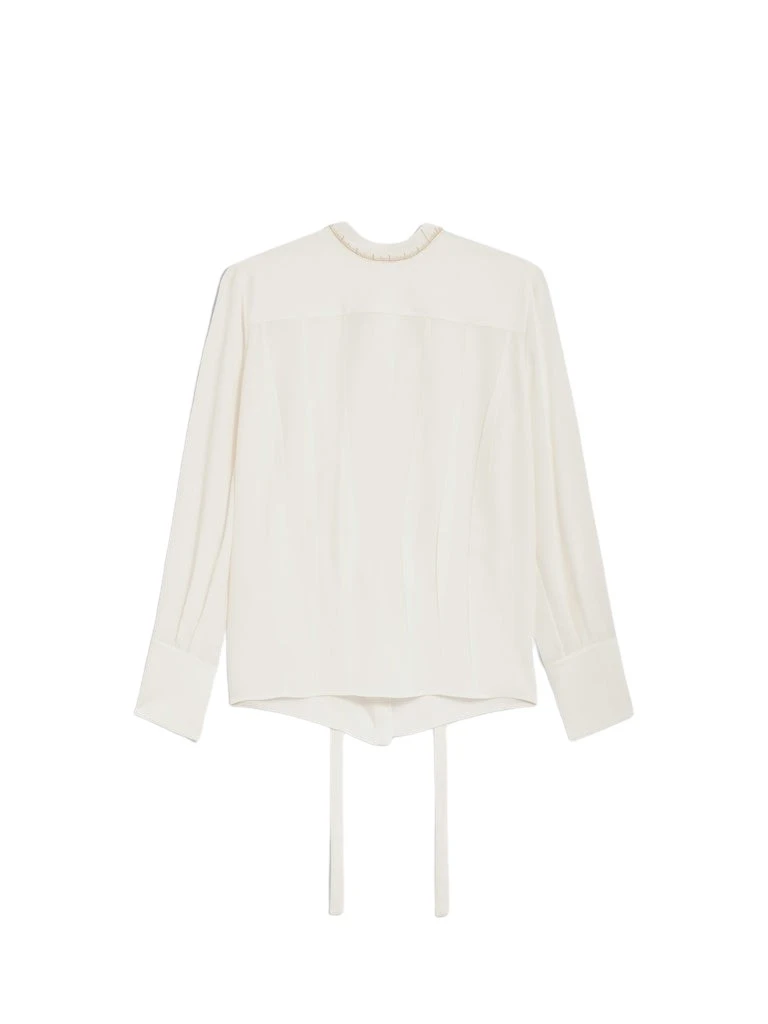 Schiaparelli-Iconic-Measuring-Tape-Blouse-668966_nobg Schiaparelli Iconic Measuring Tape Blouse Tops in Schiaparelli Authentic Luxury Fashion at Luxury Shoes