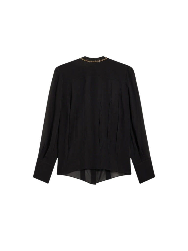 Schiaparelli-Iconic-Measuring-Tape-Blouse-755907_nobg Schiaparelli Iconic Measuring Tape Blouse Tops in Schiaparelli Authentic Luxury Fashion at Luxury Shoes