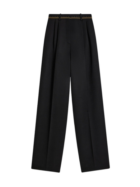 Schiaparelli Iconic Measuring Tape Wideleg Pants Pants in Schiaparelli Authentic Luxury Fashion at Luxury Shoes 