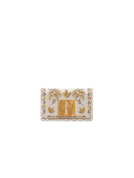 Schiaparelli Keyhole Bijoux Chain Clutch