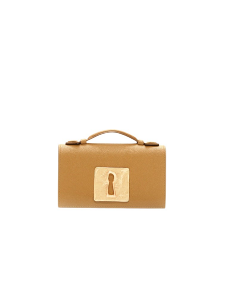 Schiaparelli Keyhole Chain Clutch
