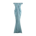Schiaparelli-Keyhole-Dress56461_nobg Schiaparelli Keyhole Dress Dresses in Schiaparelli Authentic Luxury Fashion at Luxury Shoes