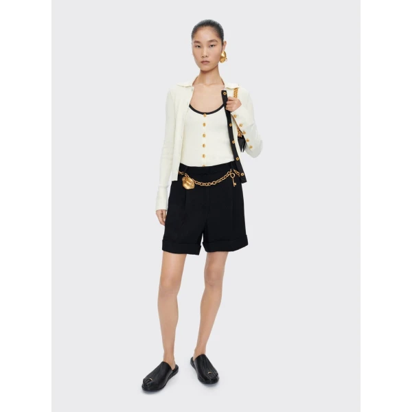 Schiaparelli Keyhole Tank Top Tops in Schiaparelli Authentic Luxury Fashion at Luxury Shoes 