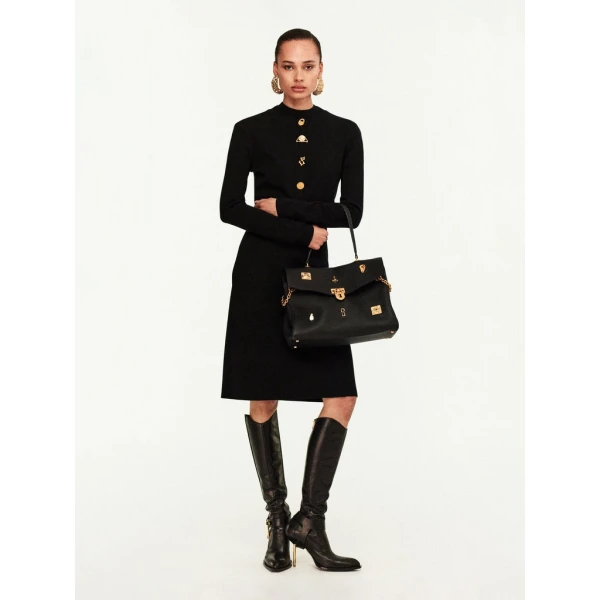 Schiaparelli Knitted Bijoux Buttons Dress Dresses in Schiaparelli Authentic Luxury Fashion at Luxury Shoes 