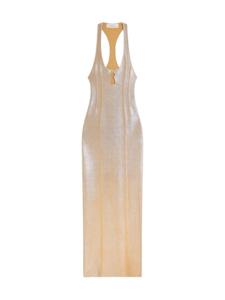 Schiaparelli Knitted Keyhole Dress Dresses in Schiaparelli Authentic Luxury Fashion at Luxury Shoes 