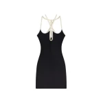Schiaparelli-Knitted-Pencil-Dress92726_nobg Schiaparelli Knitted Pencil Dress Dresses in Schiaparelli Authentic Luxury Fashion at Luxury Shoes