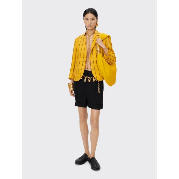 Schiaparelli Little Asymmetrical Jacket Jackets in Schiaparelli Authentic Luxury Fashion at Luxury Shoes 