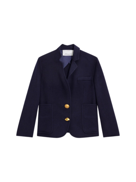 Schiaparelli Little Asymmetrical Jacket Jackets in Schiaparelli Authentic Luxury Fashion at Luxury Shoes 