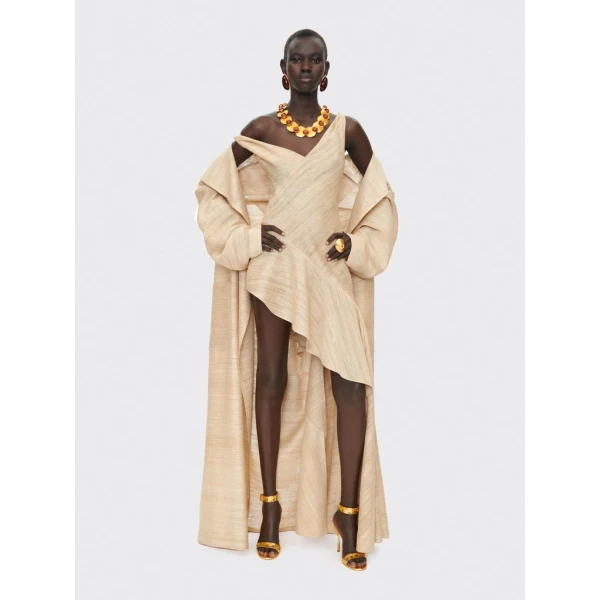 Schiaparelli Long Braided Trench Coats in Schiaparelli Authentic Luxury Fashion at Luxury Shoes 