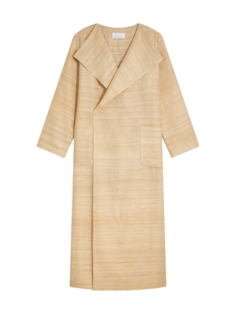 Schiaparelli-Long-Braided-Trench13065_nobg Schiaparelli Long Braided Trench Coats in Schiaparelli Authentic Luxury Fashion at Luxury Shoes