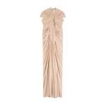 Schiaparelli-Long-Keyhole-Dress-349922_nobg Schiaparelli Long Keyhole Dress Dresses in Schiaparelli Authentic Luxury Fashion at Luxury Shoes