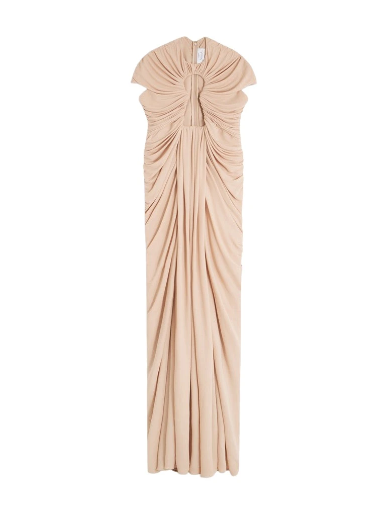 Schiaparelli-Long-Keyhole-Dress-349922_nobg Schiaparelli Long Keyhole Dress Dresses in Schiaparelli Authentic Luxury Fashion at Luxury Shoes