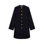 Schiaparelli Mandarin Collar Coat Coats in Schiaparelli Authentic Luxury Fashion at Luxury Shoes 