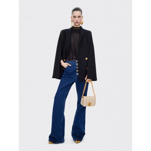Schiaparelli Measuring Tape Cape Tops in Schiaparelli Authentic Luxury Fashion at Luxury Shoes 