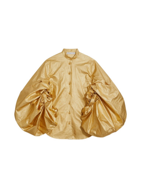 Schiaparelli Officer Collar Shirt Tops in Schiaparelli Authentic Luxury Fashion at Luxury Shoes 