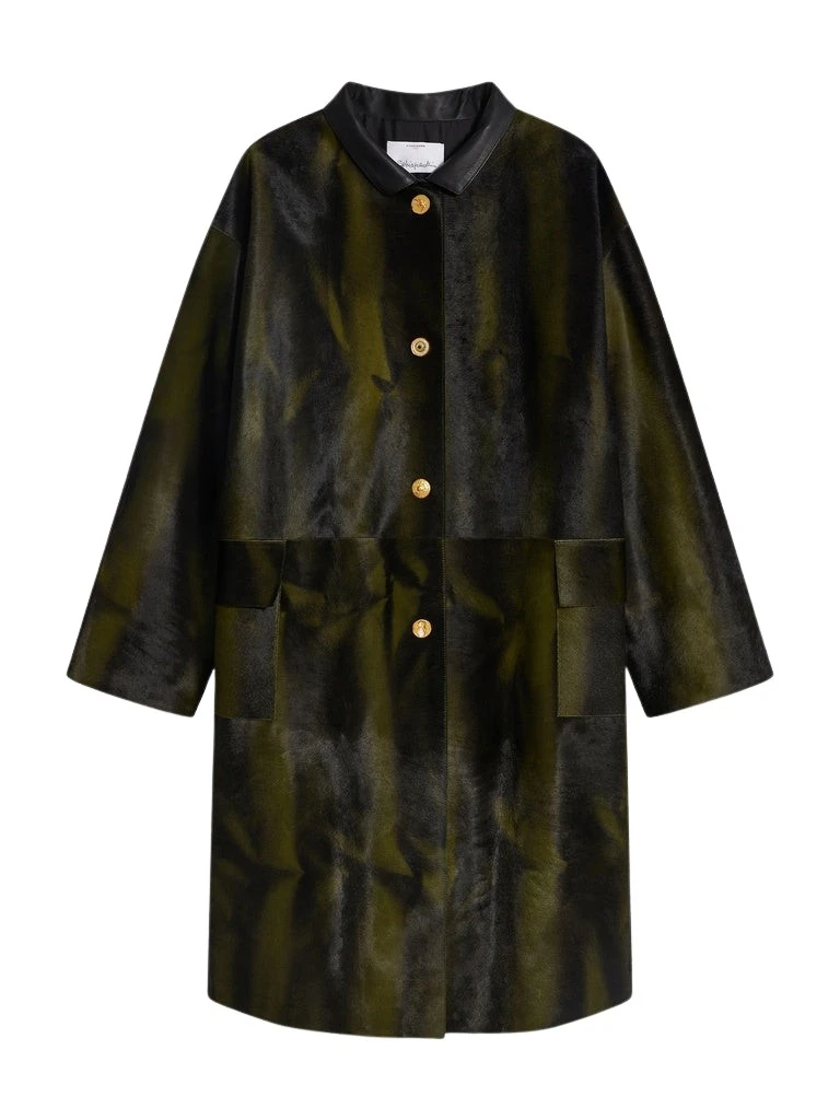 Schiaparelli-Oversized-High-Collar-Coat-363513_nobg Schiaparelli Oversized High Collar Coat Coats in Schiaparelli Authentic Luxury Fashion at Luxury Shoes