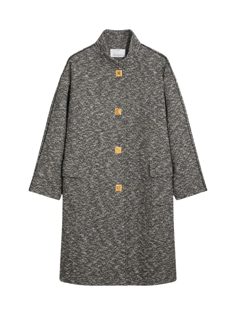 Schiaparelli-Oversized-High-Collar-Coat81757_nobg Schiaparelli Oversized High Collar Coat Coats in Schiaparelli Authentic Luxury Fashion at Luxury Shoes