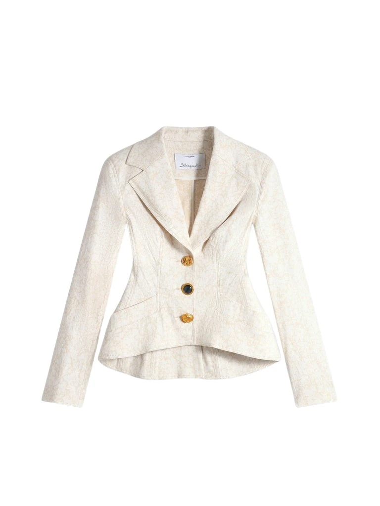 Schiaparelli-Oversized-Measuring-Tape-Jacket-335221_nobg Schiaparelli Oversized Measuring Tape Jacket Jackets in Schiaparelli Authentic Luxury Fashion at Luxury Shoes
