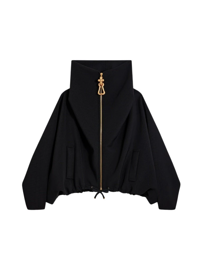 Schiaparelli-Oversized-Neoprene-Bomber45211_nobg Schiaparelli Oversized Neoprene Bomber Jackets in Schiaparelli Authentic Luxury Fashion at Luxury Shoes
