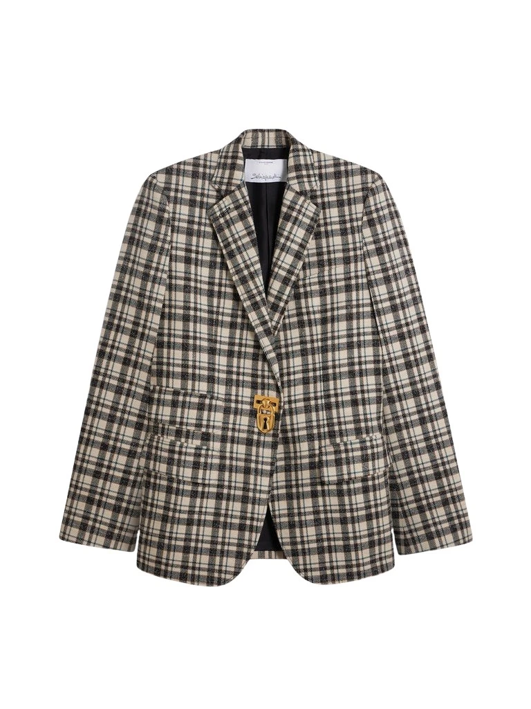 Schiaparelli-Padlock-Jacket-763104_nobg Schiaparelli Padlock Jacket Jackets in Schiaparelli Authentic Luxury Fashion at Luxury Shoes