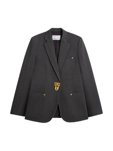 Schiaparelli Padlock Jacket Jackets in Schiaparelli Authentic Luxury Fashion at Luxury Shoes 