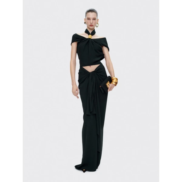 Schiaparelli Pareo Bow Skirt Skirts in Schiaparelli Authentic Luxury Fashion at Luxury Shoes 