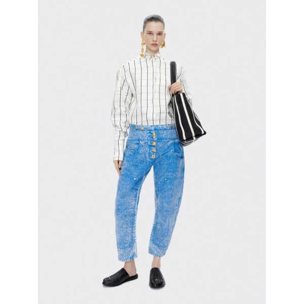 Schiaparelli Perfect Cotton Cowboy Pants Pants in Schiaparelli Authentic Luxury Fashion at Luxury Shoes 