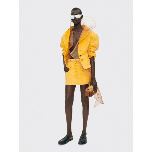 Schiaparelli Perfect Cotton Miniskirt Skirts in Schiaparelli Authentic Luxury Fashion at Luxury Shoes 
