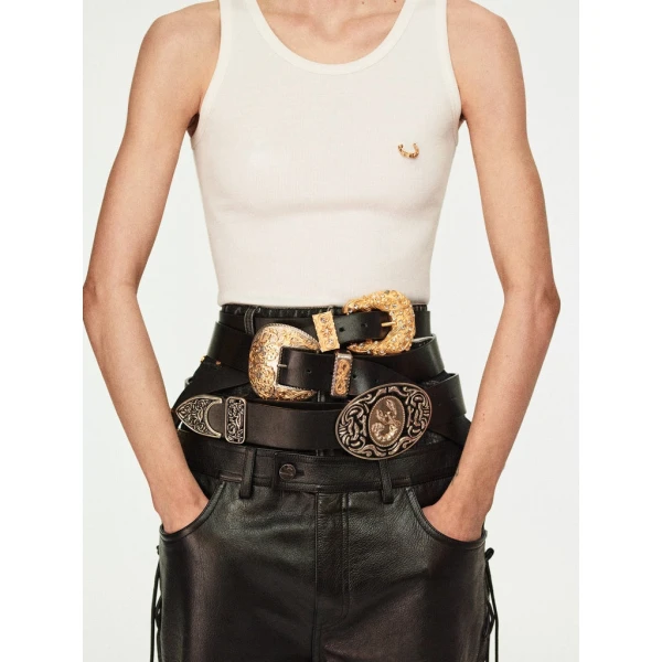 Schiaparelli Pierced Tank Top Tops in Schiaparelli Authentic Luxury Fashion at Luxury Shoes 