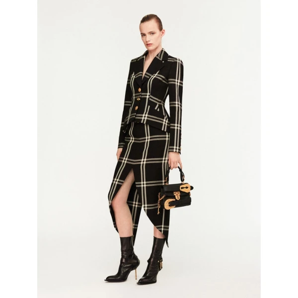 Schiaparelli Round Hem Pencil Skirt Skirts in Schiaparelli Authentic Luxury Fashion at Luxury Shoes 