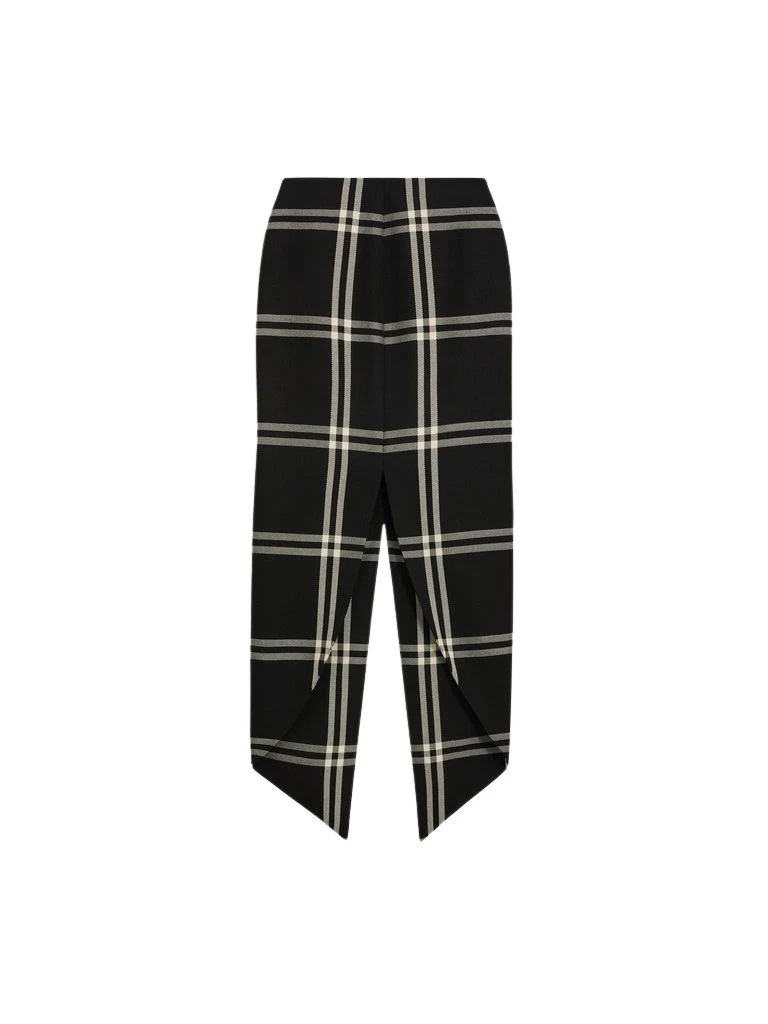 Schiaparelli-Round-Hem-Pencil-Skirt-366887_nobg Schiaparelli Round Hem Pencil Skirt Skirts in Schiaparelli Authentic Luxury Fashion at Luxury Shoes