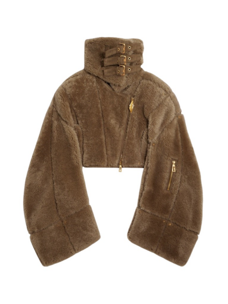 Schiaparelli Short Bomber With Stand-Up Collar Jackets in Schiaparelli Authentic Luxury Fashion at Luxury Shoes 