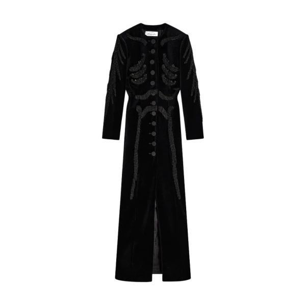 Schiaparelli Skeleton Dress-Coat Dresses in Schiaparelli Authentic Luxury Fashion at Luxury Shoes 