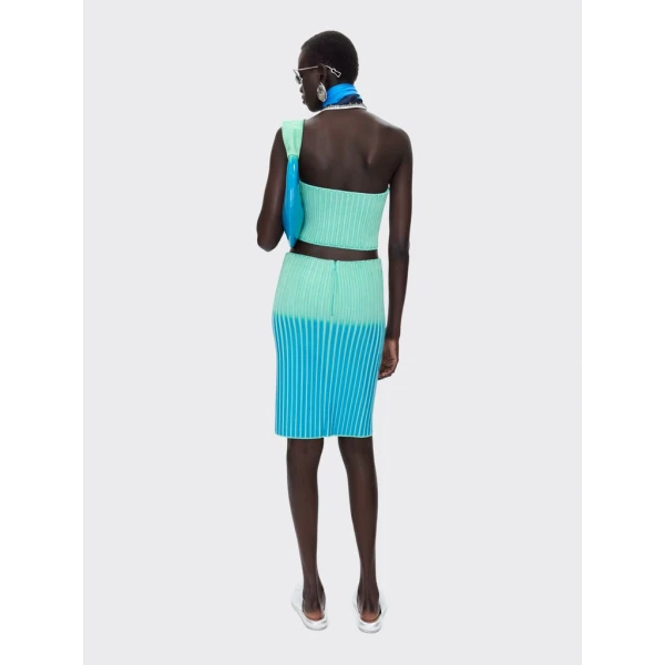 Schiaparelli Strapless Leather Top Tops in Schiaparelli Authentic Luxury Fashion at Luxury Shoes 