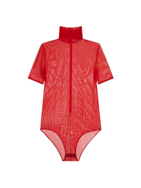 Schiaparelli Transparent Bodysuit Bodysuit in Schiaparelli Authentic Luxury Fashion at Luxury Shoes 