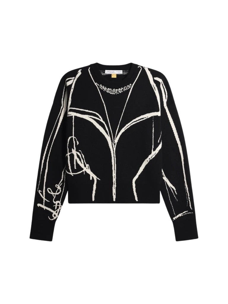Schiaparelli Trompe L'Oeil Jumper Knitwear in Schiaparelli Authentic Luxury Fashion at Luxury Shoes 
