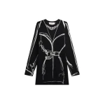 Schiaparelli-Trompe-LOeil-Mini-Dress82261_nobg Schiaparelli Trompe L'Oeil Mini Dress Dresses in Schiaparelli Authentic Luxury Fashion at Luxury Shoes