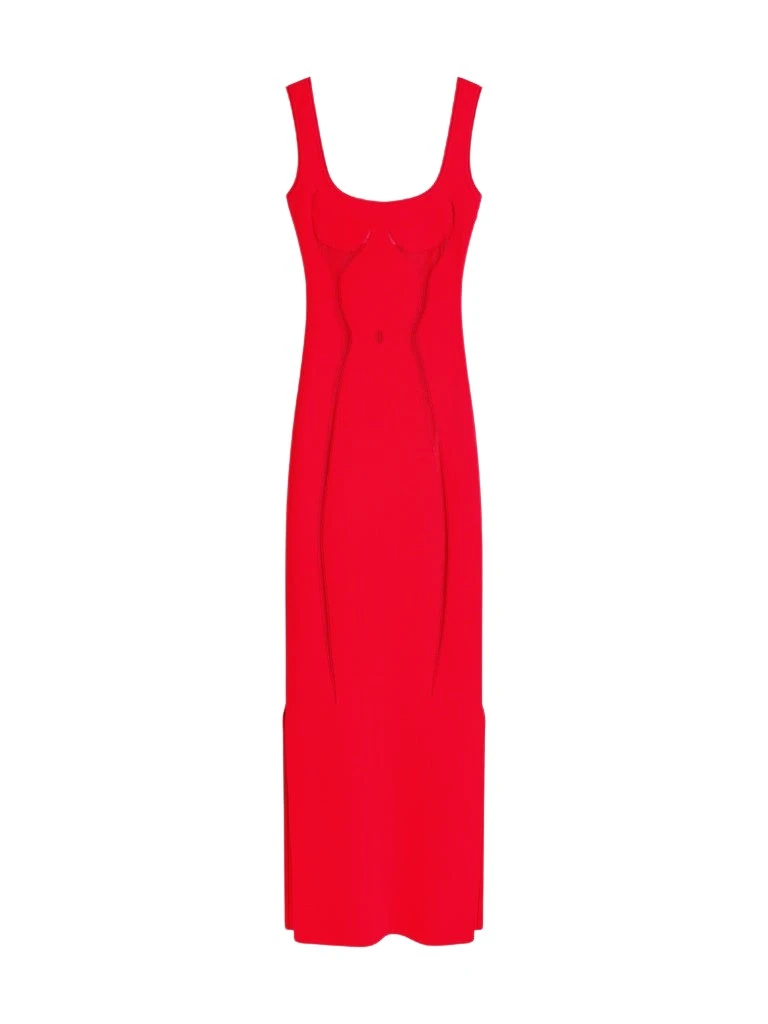 Schiaparelli-Trompe-LOeil-Tank-Dress35178_nobg Schiaparelli Trompe L'Oeil Tank Dress Dresses in Schiaparelli Authentic Luxury Fashion at Luxury Shoes