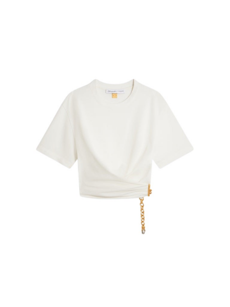 Schiaparelli Twisted T-Shirt Tops in Schiaparelli Authentic Luxury Fashion at Luxury Shoes 