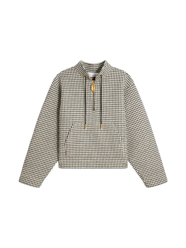 Schiaparelli-Zip-Up-Sweatshirt-359536_nobg Schiaparelli Zip-Up Sweatshirt Hoodies in Schiaparelli Authentic Luxury Fashion at Luxury Shoes