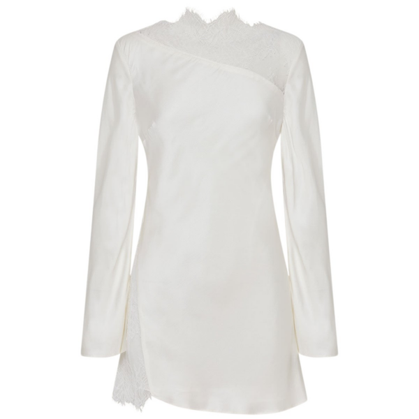 Shona Joy Allegra Lace Panelled Mini Dress - Shona Joy Dresses - Australian Designer Fashion at Luxury Shoes 