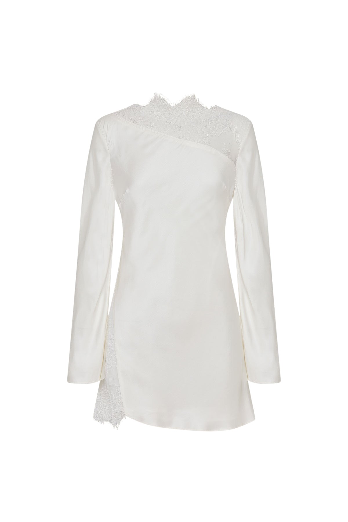 Shona-Joy-Allegra-Lace-Panelled-Mini-Dress-coveti71283_nobg Shona Joy Allegra Lace Panelled Mini Dress - Shona Joy Dresses - Australian Designer Fashion at Luxury Shoes
