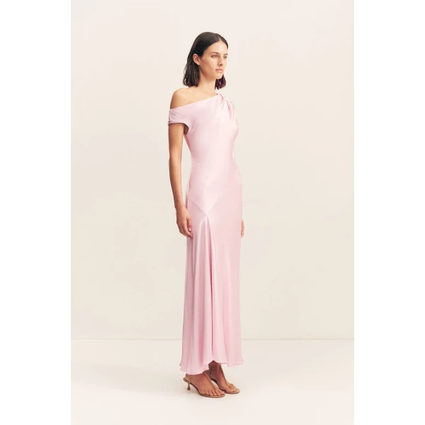 Shona Joy La Lune Asymmetrical Draped Maxi Dress - Shona Joy Dresses - Australian Designer Fashion at Luxury Shoes 