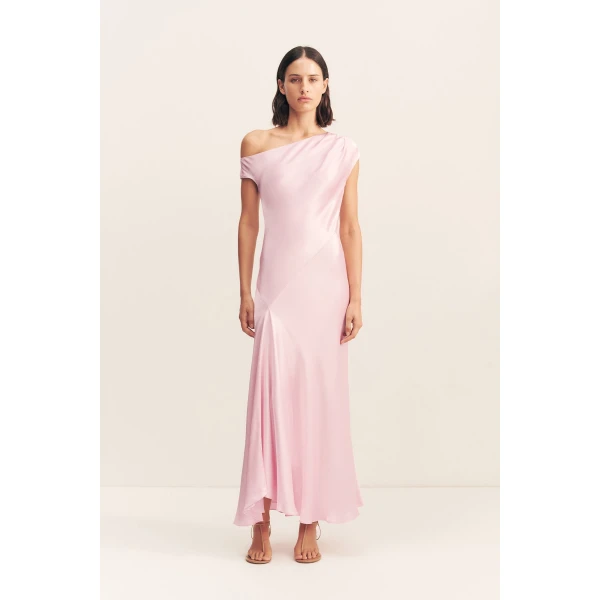 Shona Joy La Lune Asymmetrical Draped Maxi Dress - Shona Joy Dresses - Australian Designer Fashion at Luxury Shoes 