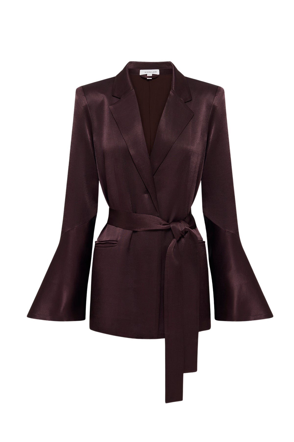 Shona-Joy-La-Lune-Flared-Sleeve-Belted-Blazer-coveti53211_nobg Shona Joy La Lune Flared Sleeve Belted Blazer - Shona Joy Jackets - Australian Designer Fashion at Luxury Shoes