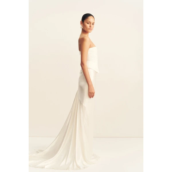Shona Joy La Lune High Waist Maxi Skirt - Shona Joy Skirts - Australian Designer Fashion at Luxury Shoes 