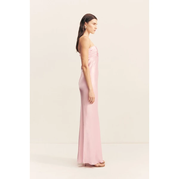Shona Joy La Lune Strapless Ruched Bodice Maxi Dress - Shona Joy Dresses - Australian Designer Fashion at Luxury Shoes 
