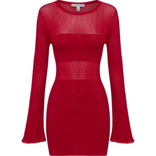 Shona Joy Rohe Long Sleeve Mini Dress - Shona Joy Dresses - Australian Designer Fashion at Luxury Shoes 