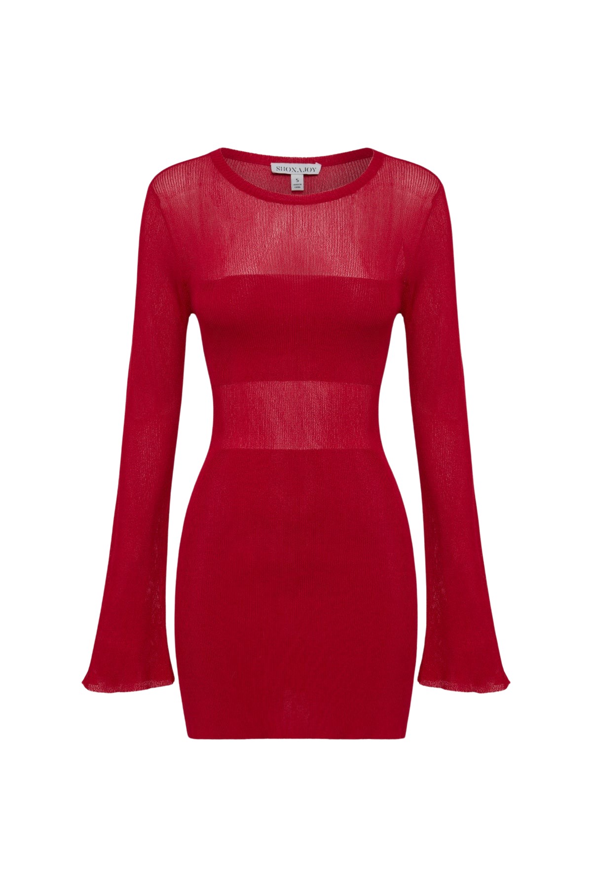 Shona-Joy-Rohe-Long-Sleeve-Mini-Dress-coveti22034_nobg Shona Joy Rohe Long Sleeve Mini Dress - Shona Joy Dresses - Australian Designer Fashion at Luxury Shoes